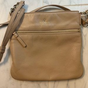 Kate spade tan shoulder/crossbody bag